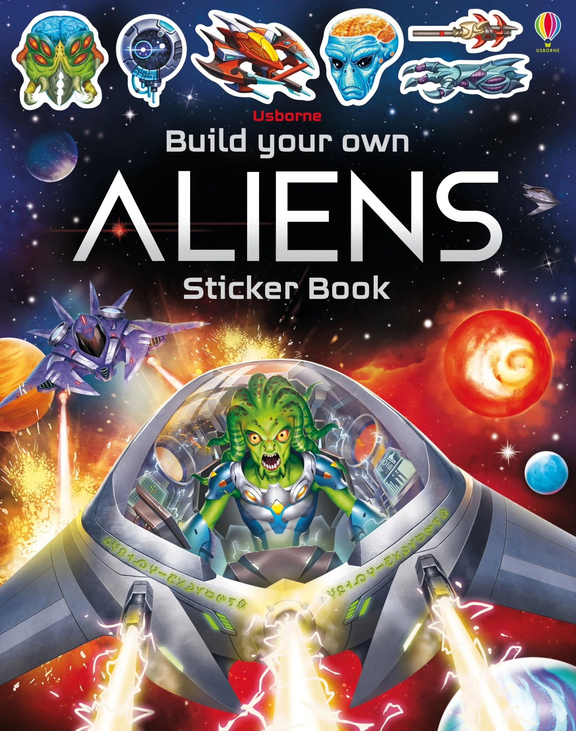 Build Your Own Aliens Sticker Book - Image 2