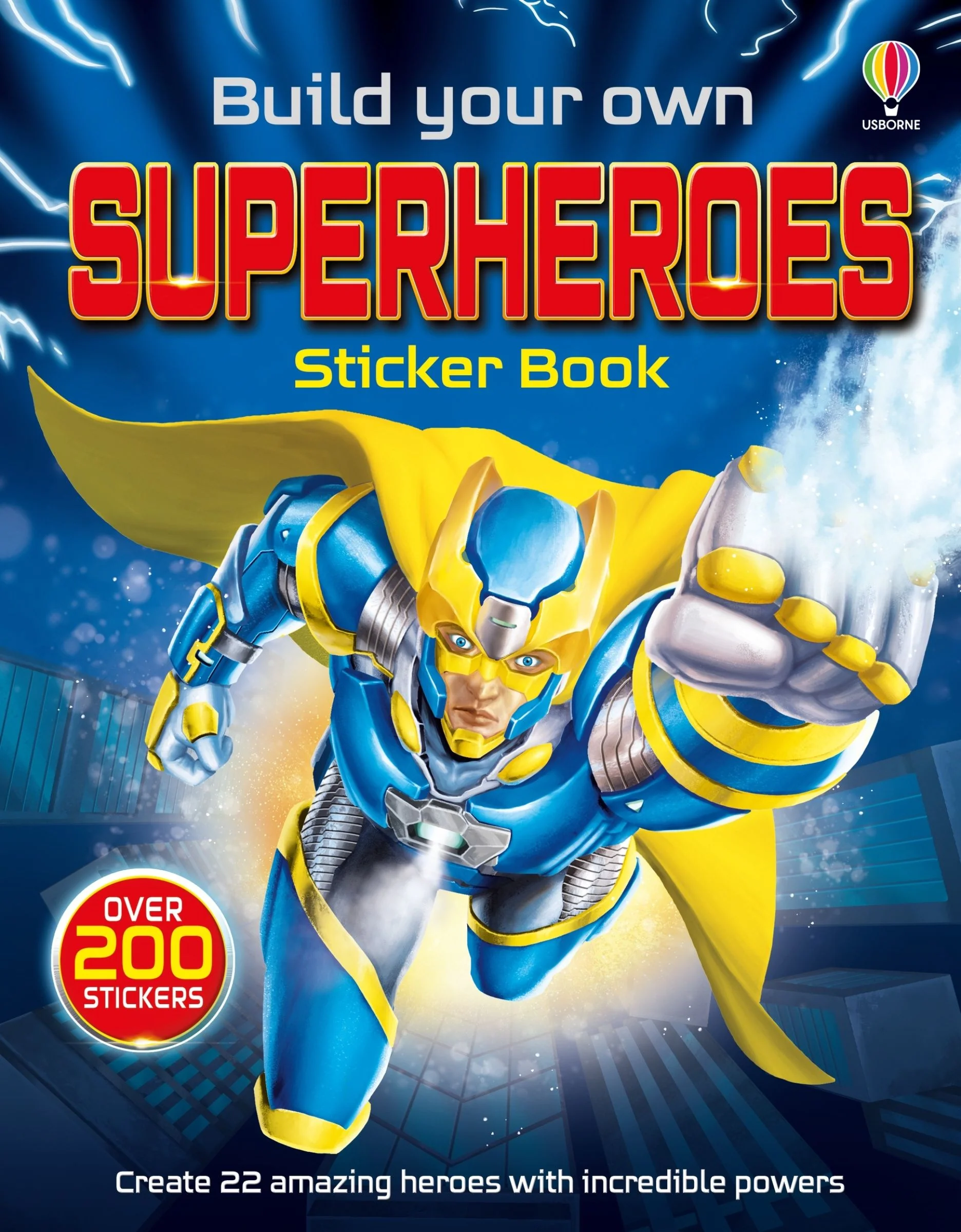 Build Your Own Superheroes Sticker Book - Image 2