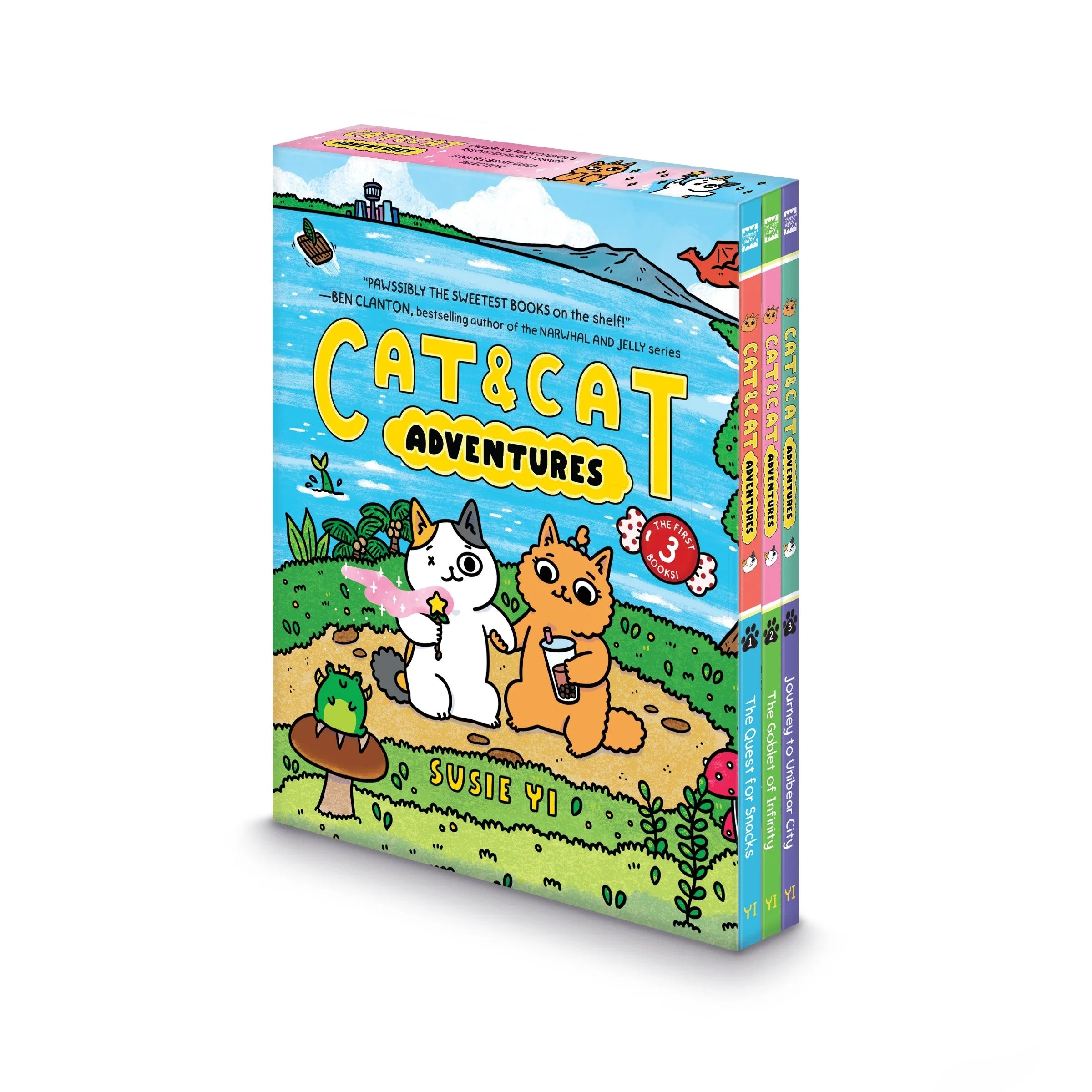 Cat & Cat Adventures #1-3: A Graphic Novel 3-Book Box Set - Image 2