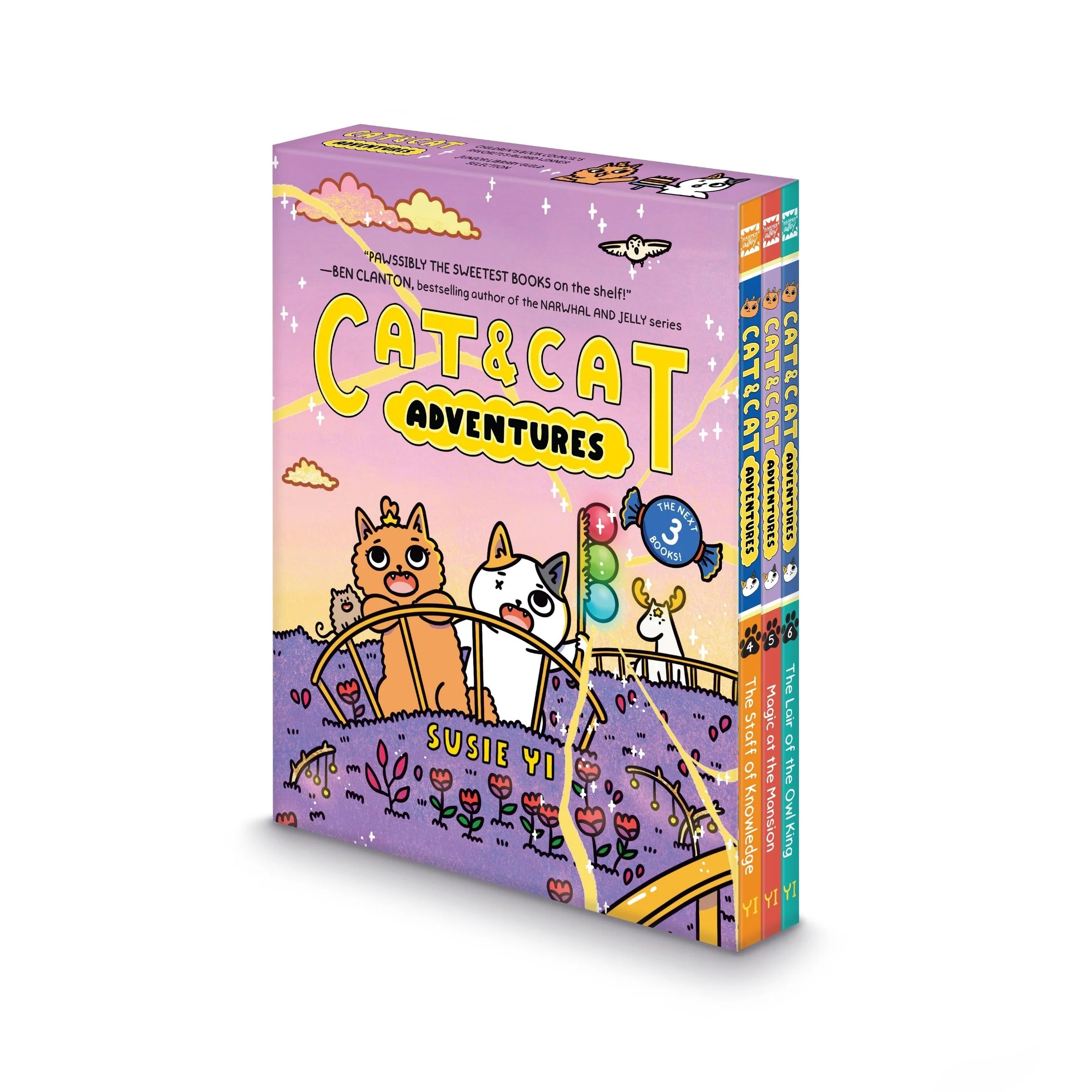 Cat & Cat Adventures #4-6: A Graphic Novel 3-Book Box Set - Image 2