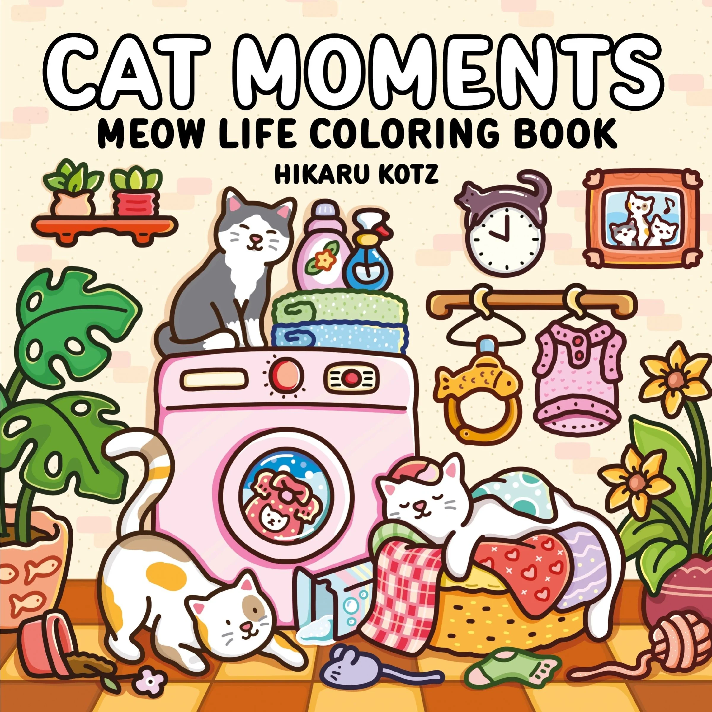 Cat Moments: Meow Life Coloring Book - Image 2