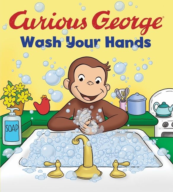 Curious George Wash Your Hands (cgtv Board Book) - Image 2