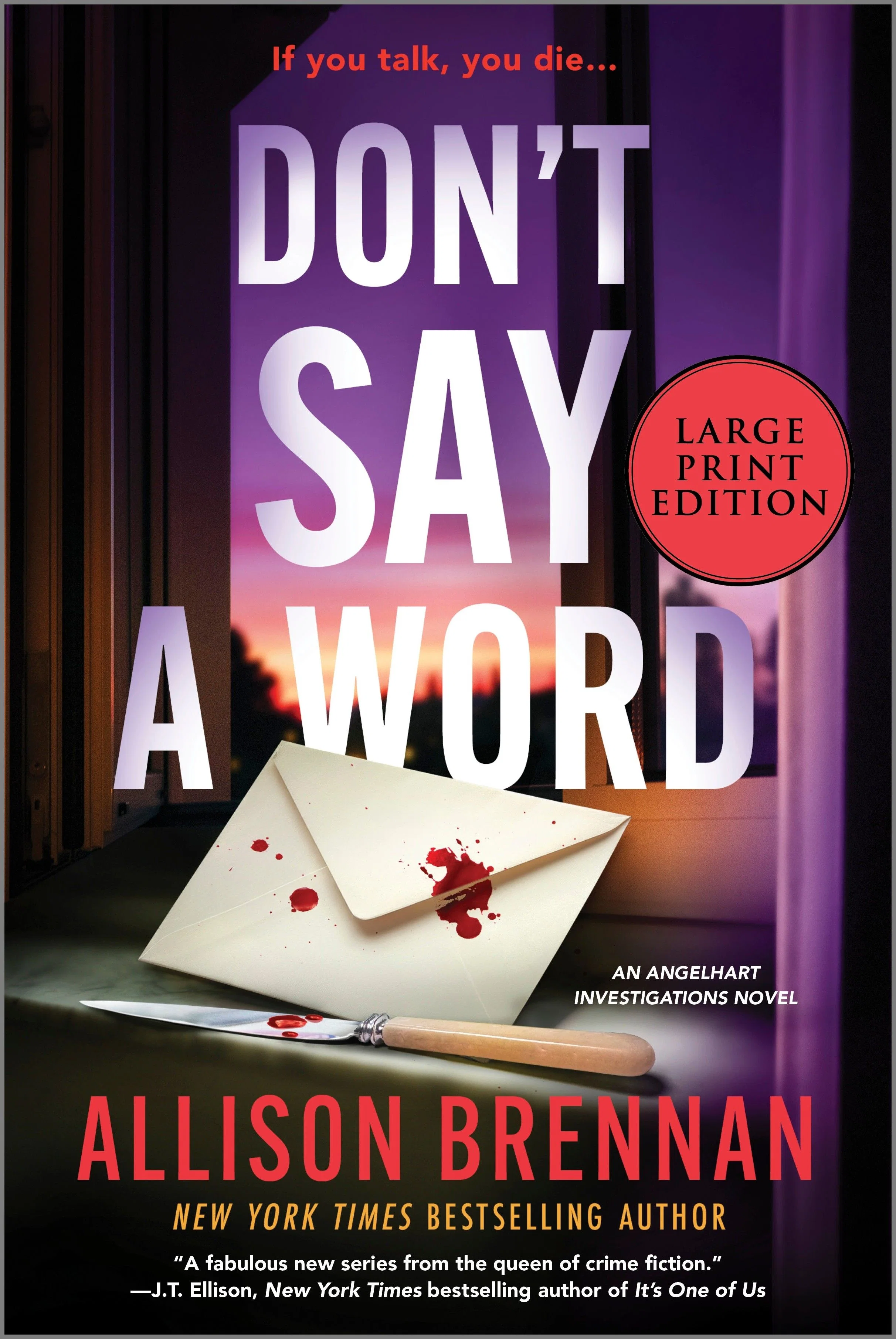 Don't Say a Word (Large Print Edition) - Image 2
