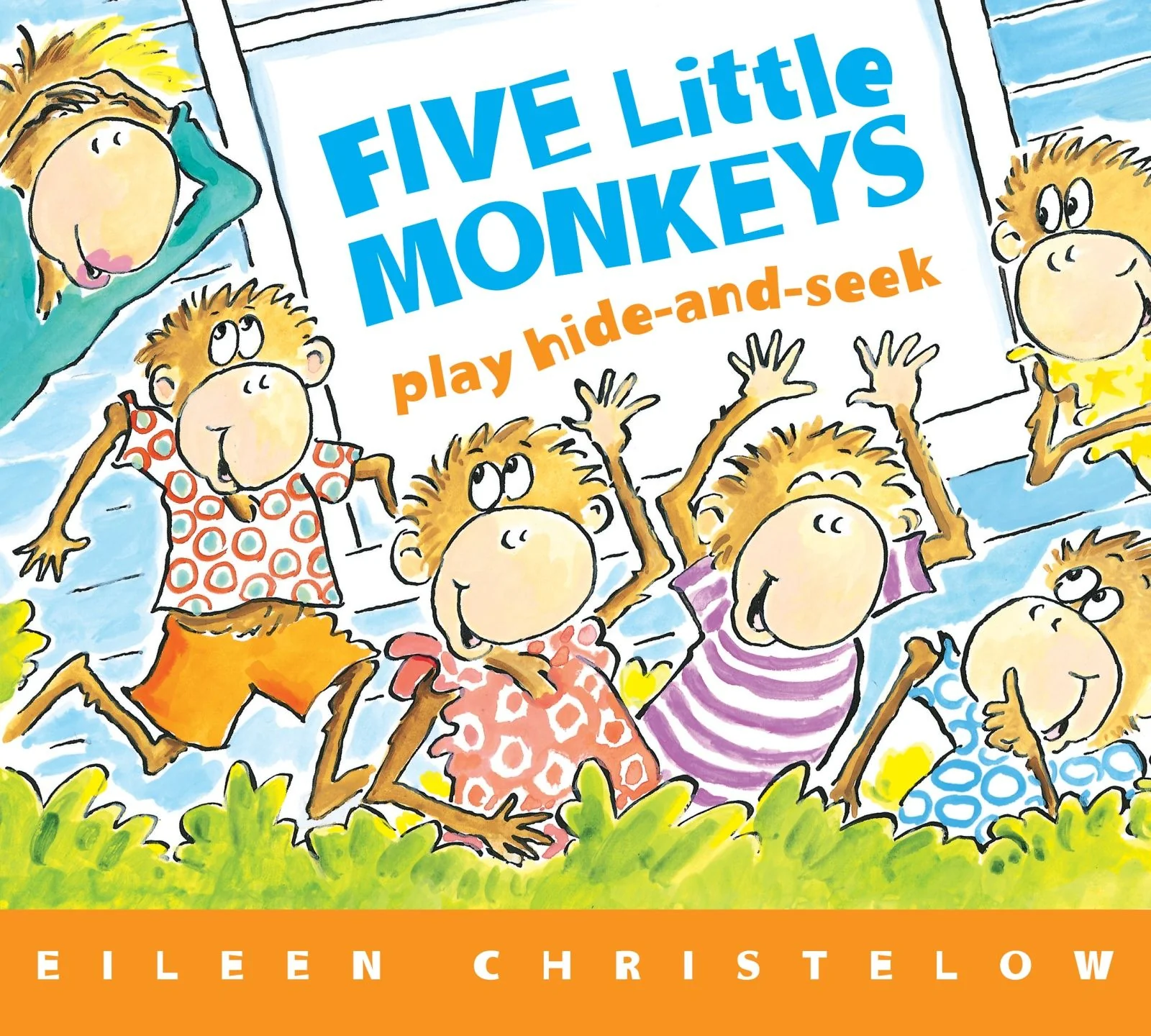 Five Little Monkeys Play Hide and Seek Board Book - Image 3
