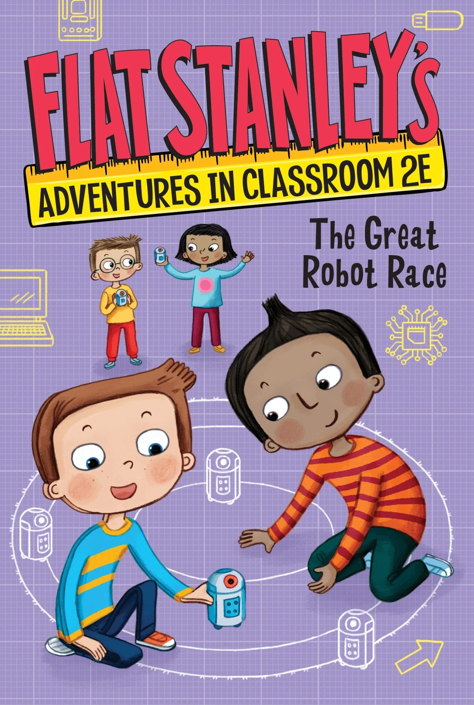 Flat Stanley's Adventures in Classroom 2E #4: The Great Robot Race - Image 3