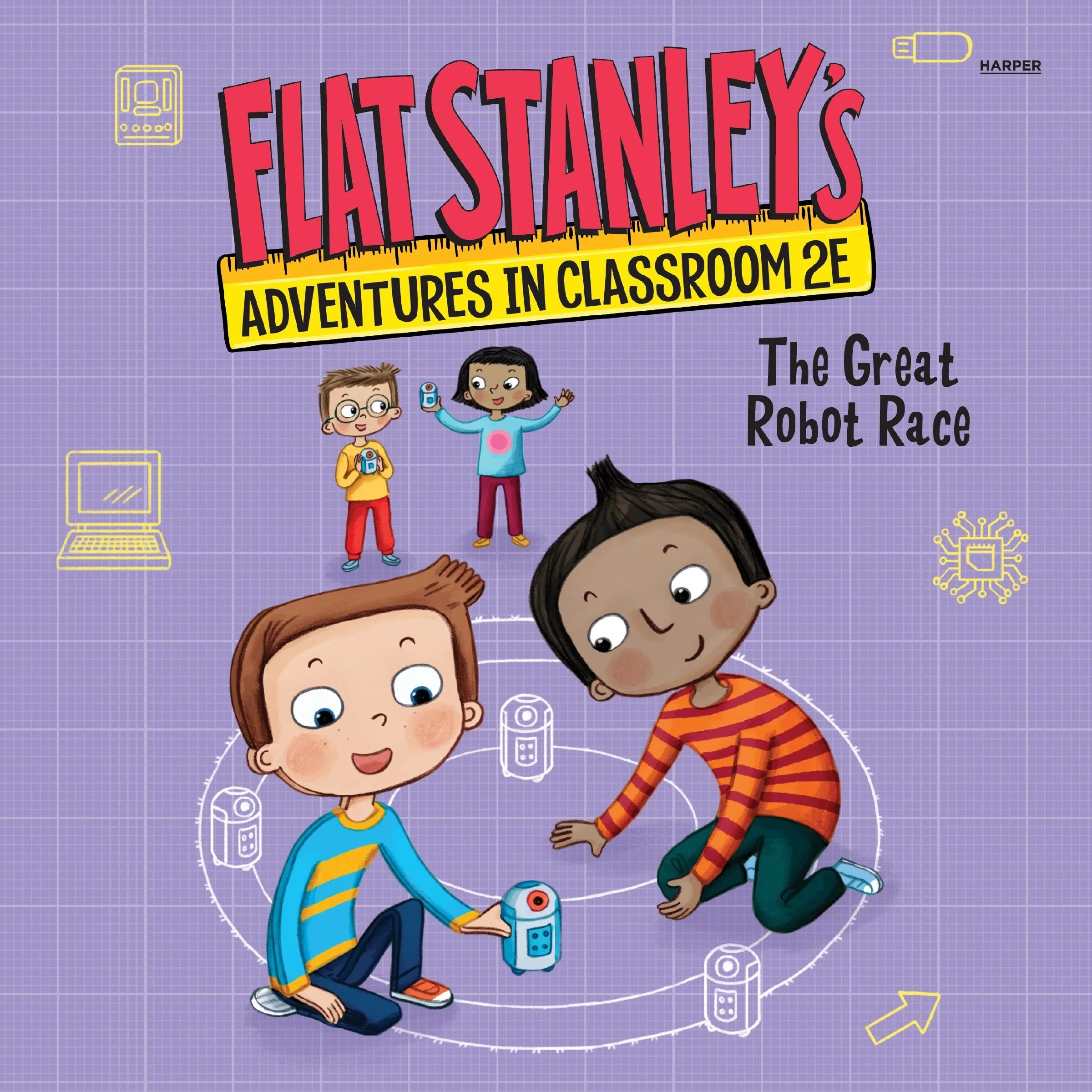 Flat Stanley's Adventures in Classroom 2E #4: The Great Robot Race - Image 5