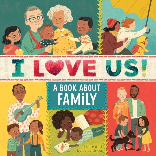 I Love Us: A Book About Family with Mirror and Fill-in Family Tree - Image 2