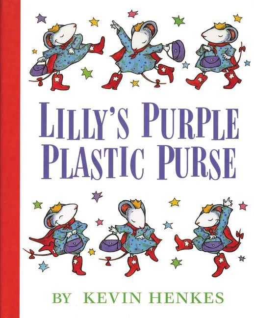 Lilly's Purple Plastic Purse - Image 2