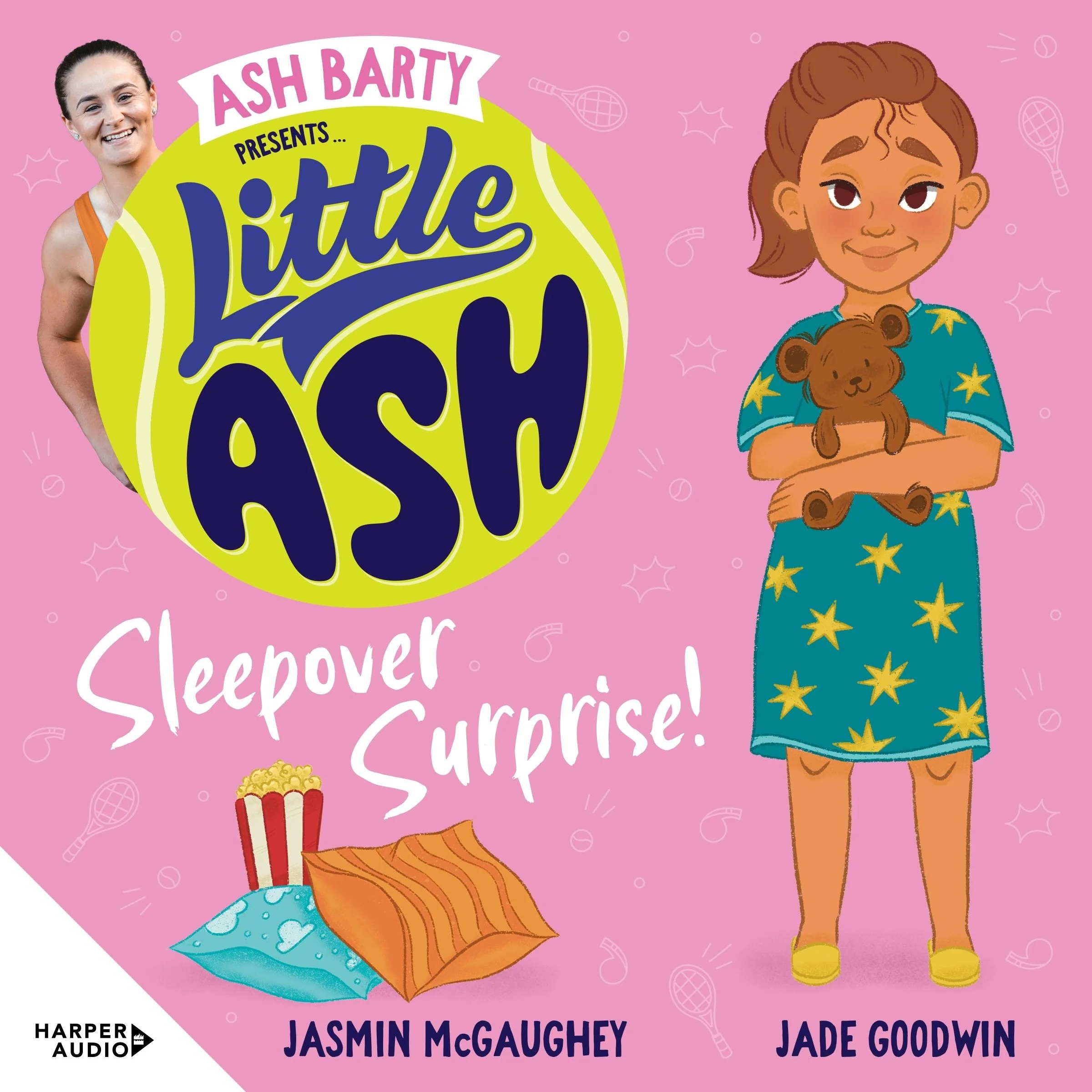 Little Ash Sleepover Surprise! the brand new book of 2024 in the younger reader series from Australian tennis champion ASH BARTY - Image 2