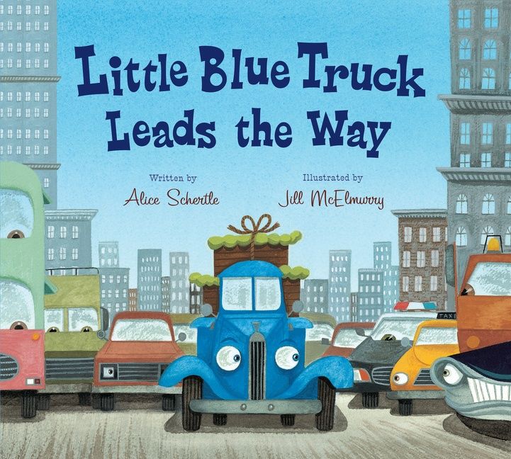 Little Blue Truck Leads the Way Padded Board Book - Image 2