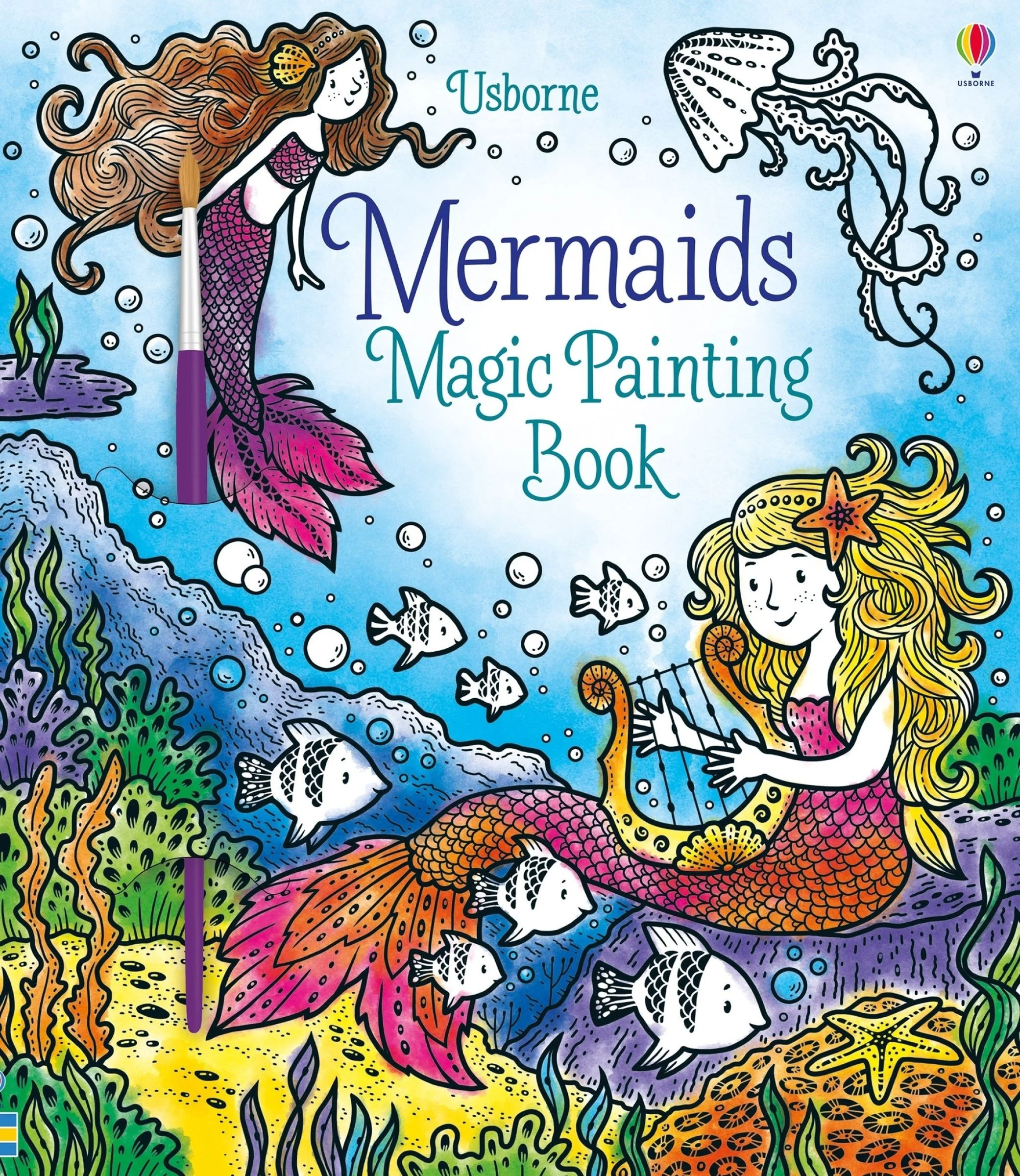 Mermaids Magic Painting Book - Image 2