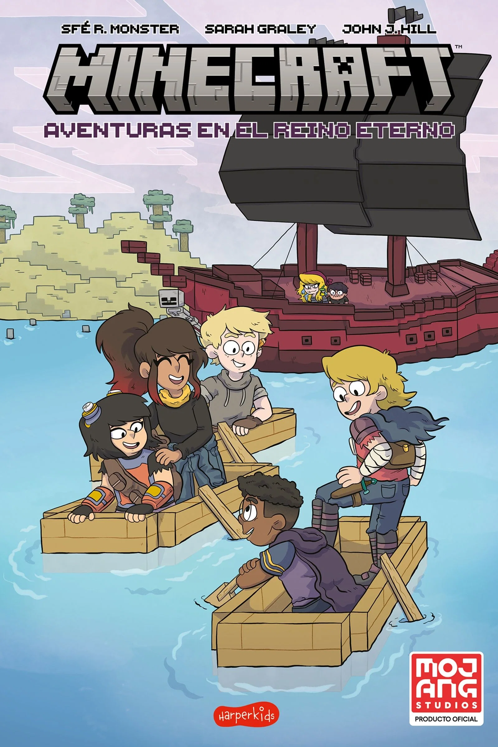 Minecraft oficial: Aventuras en el Reino Eterno (cómic) (Official Minecraft: Adv - Image 2