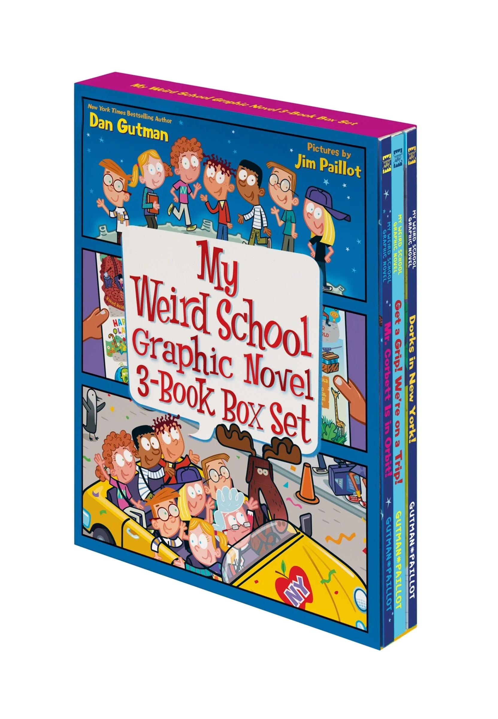 My Weird School Graphic Novel 3-Book Box Set - Image 2