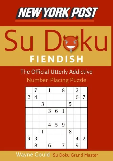 New York Post Fiendish Sudoku - Image 2