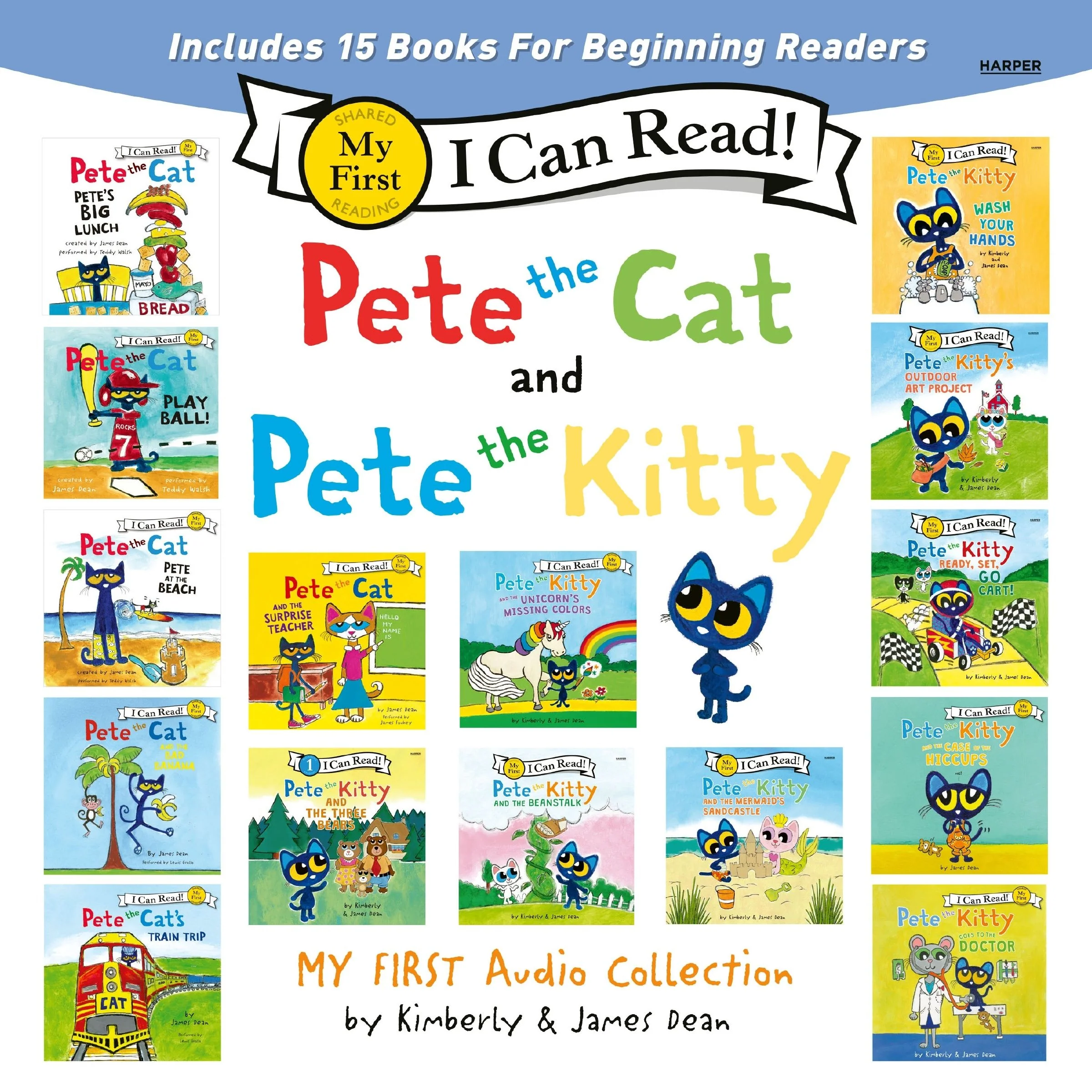 Pete the Cat and Pete the Kitty My First I Can Read Audio Collection Unabridged - Image 2