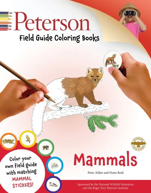 Peterson Field Guide Coloring Books: Mammals - Image 2