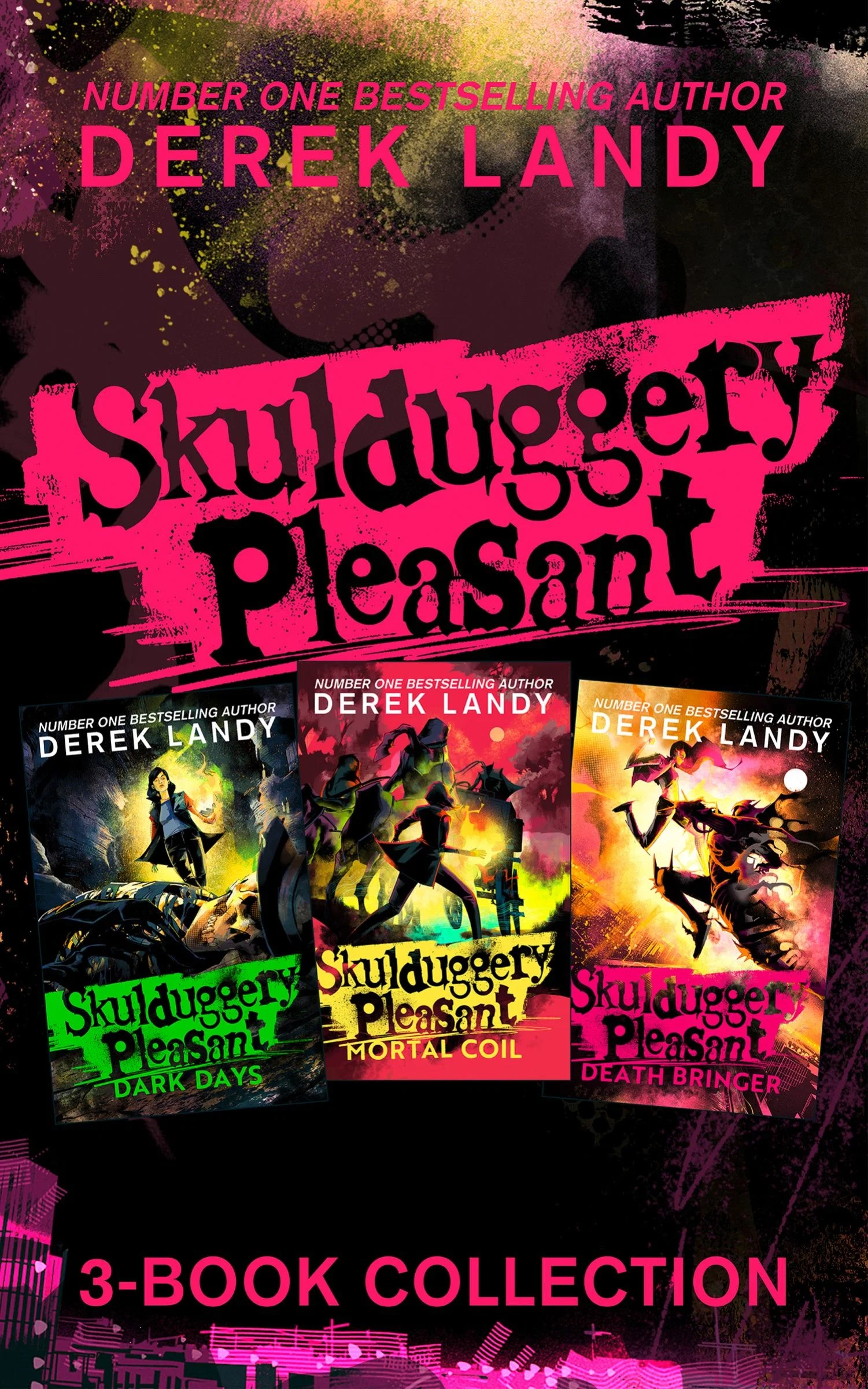 Skulduggery Pleasant – Skulduggery Pleasant: Books 4 – 6 The Death Bringer Trilogy: Dark Days, Mortal Coil, Death Bringer - Image 2