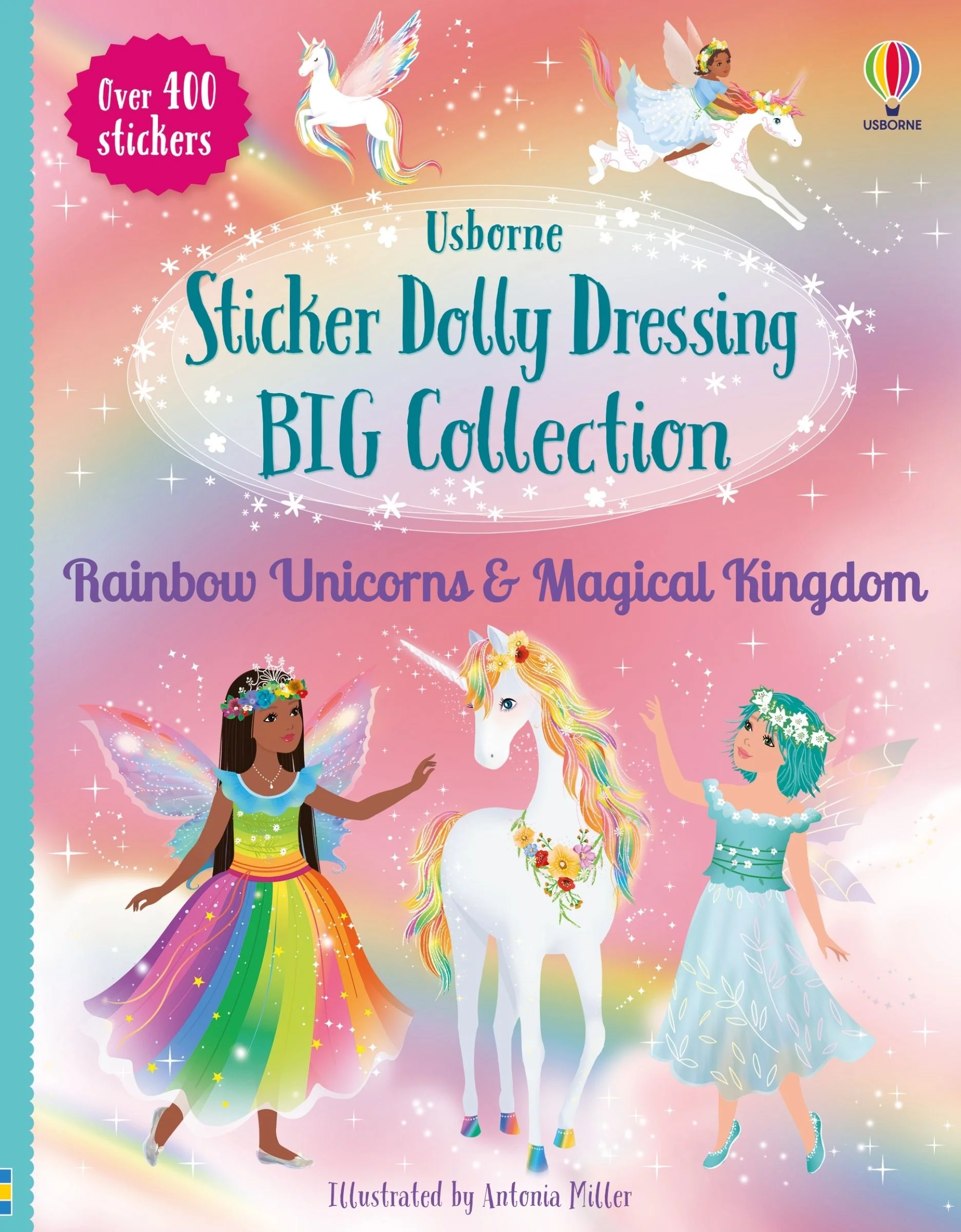 Sticker Dolly Dressing Big Collection Rainbow Unicorns and Magical Kingdom - Image 2