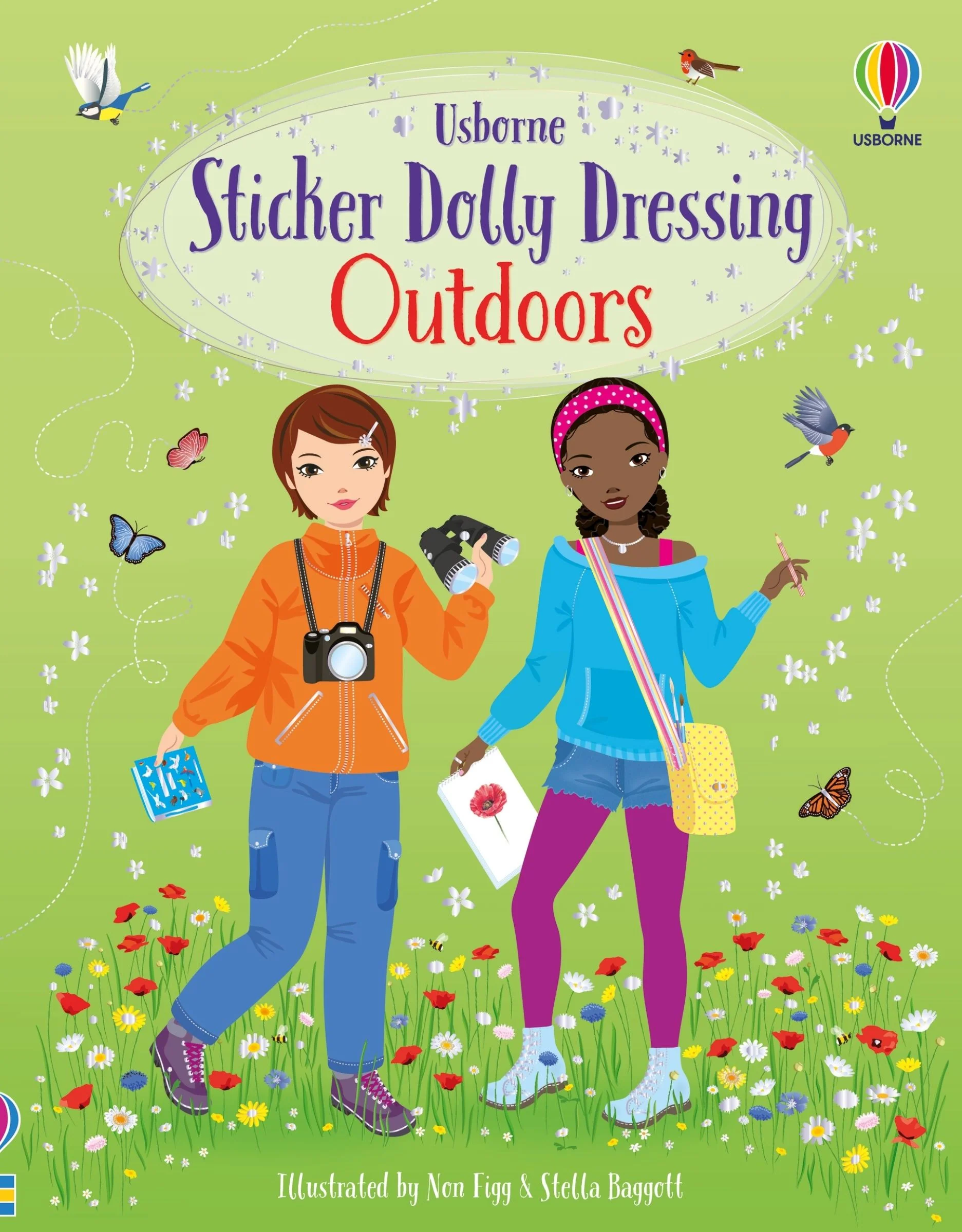 Sticker Dolly Dressing Outdoors - Image 2