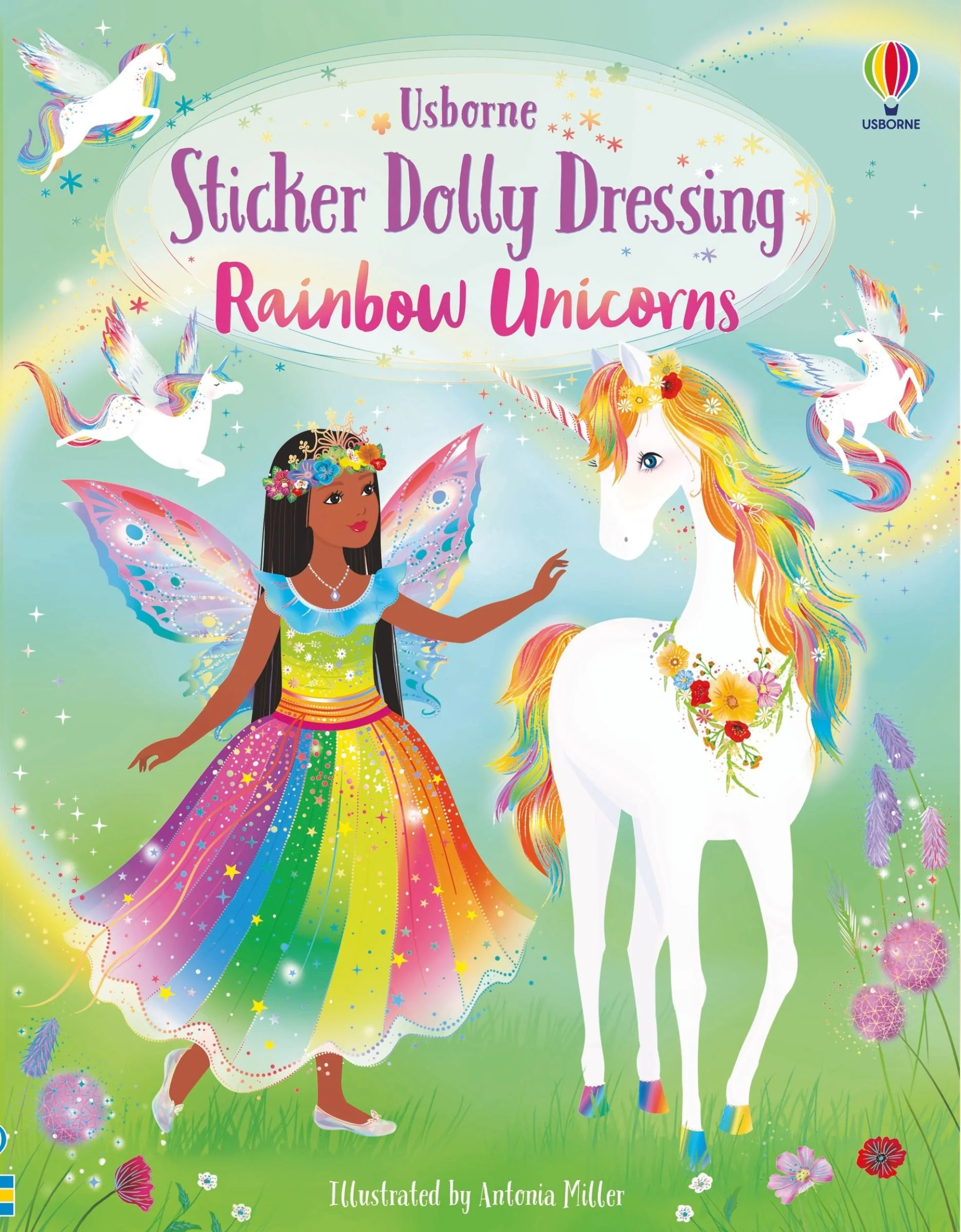 Sticker Dolly Dressing Rainbow Unicorns - Image 2