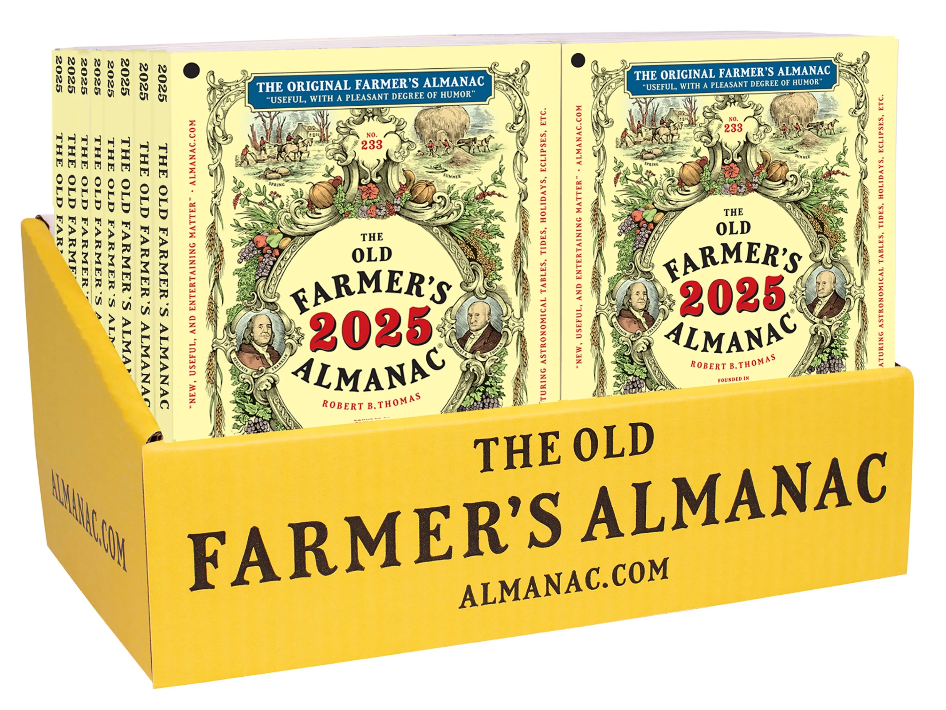 The 2025 Old Farmer's Almanac 24-copy counter display - Image 2