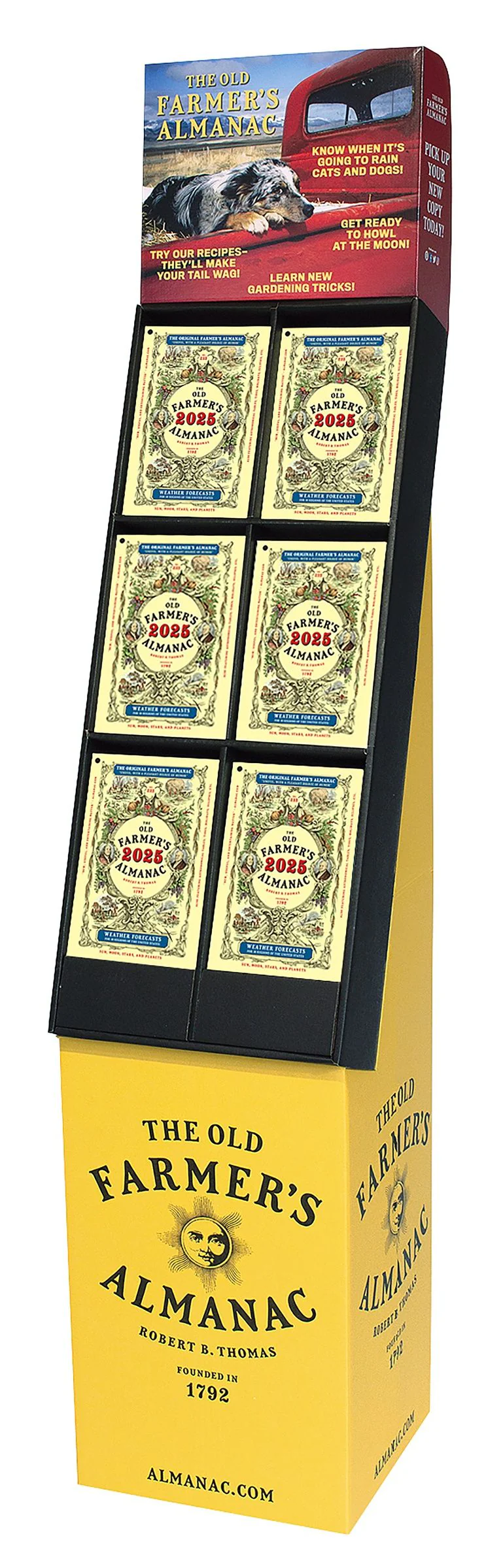 The 2025 Old Farmer's Almanac 48-copy floor display - Image 2