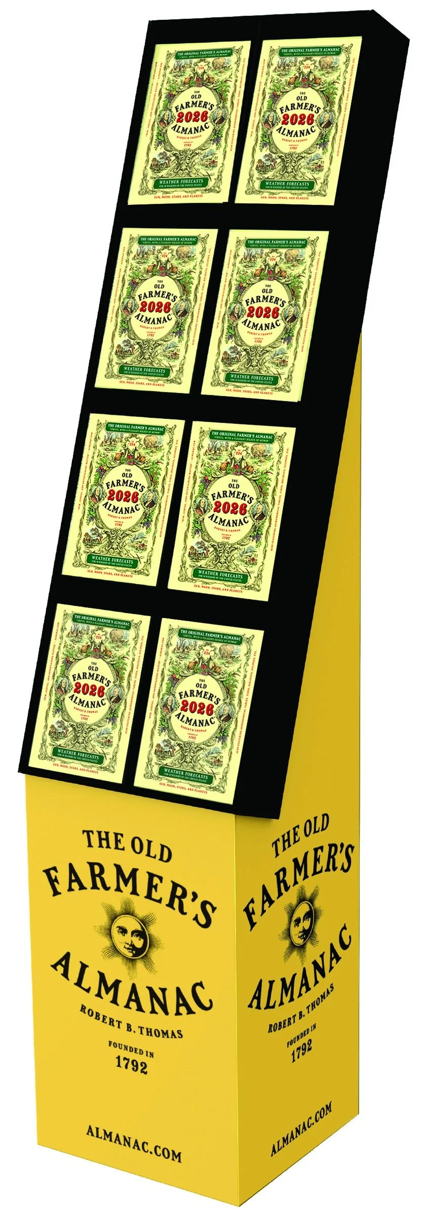 The 2026 Old Farmer's Almanac 32-copy floor display - Image 2
