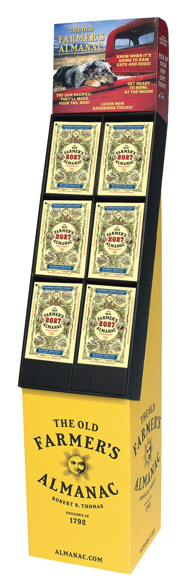 The 2027 Old Farmer's Almanac 48-copy floor display - Image 2