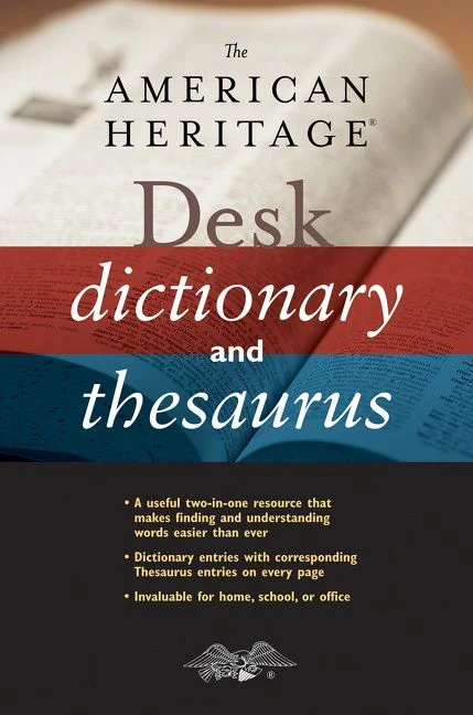 The American Heritage Desk Dictionary And Thesaurus - Image 2