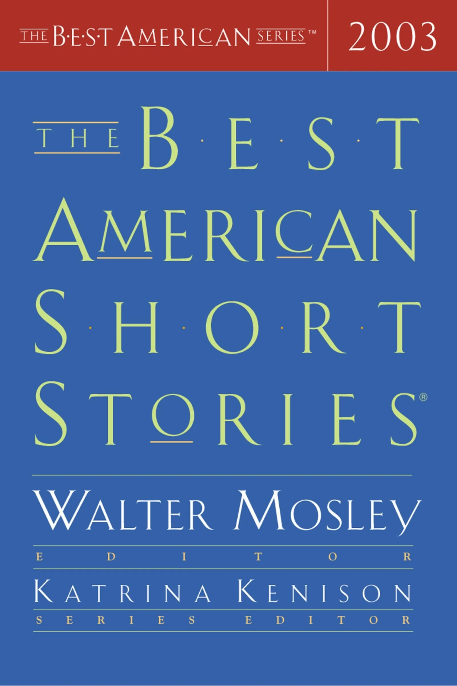 The Best American Short Stories 2003 - Image 2