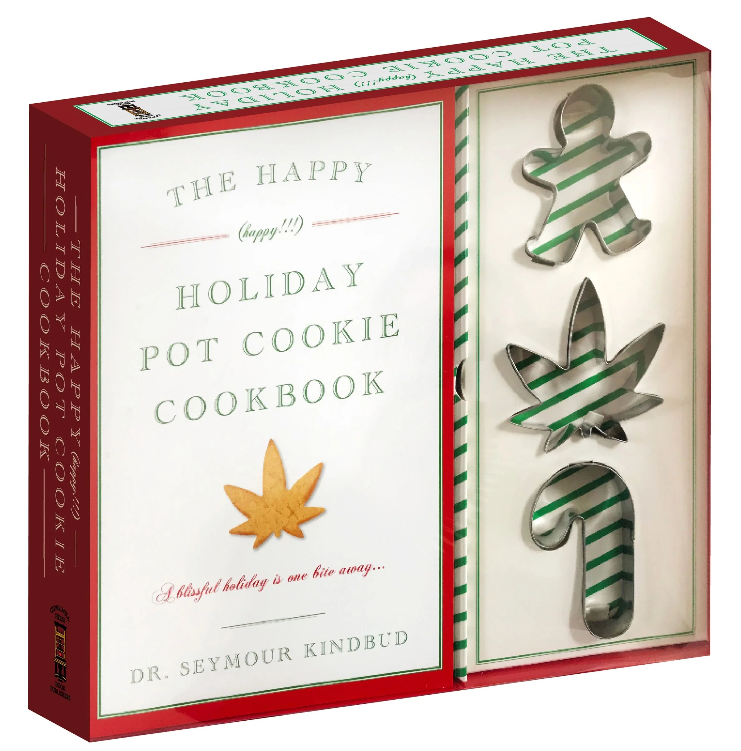 The Happy (Happy!!!) Holiday Pot Cookie Cookbook Kit - Image 2