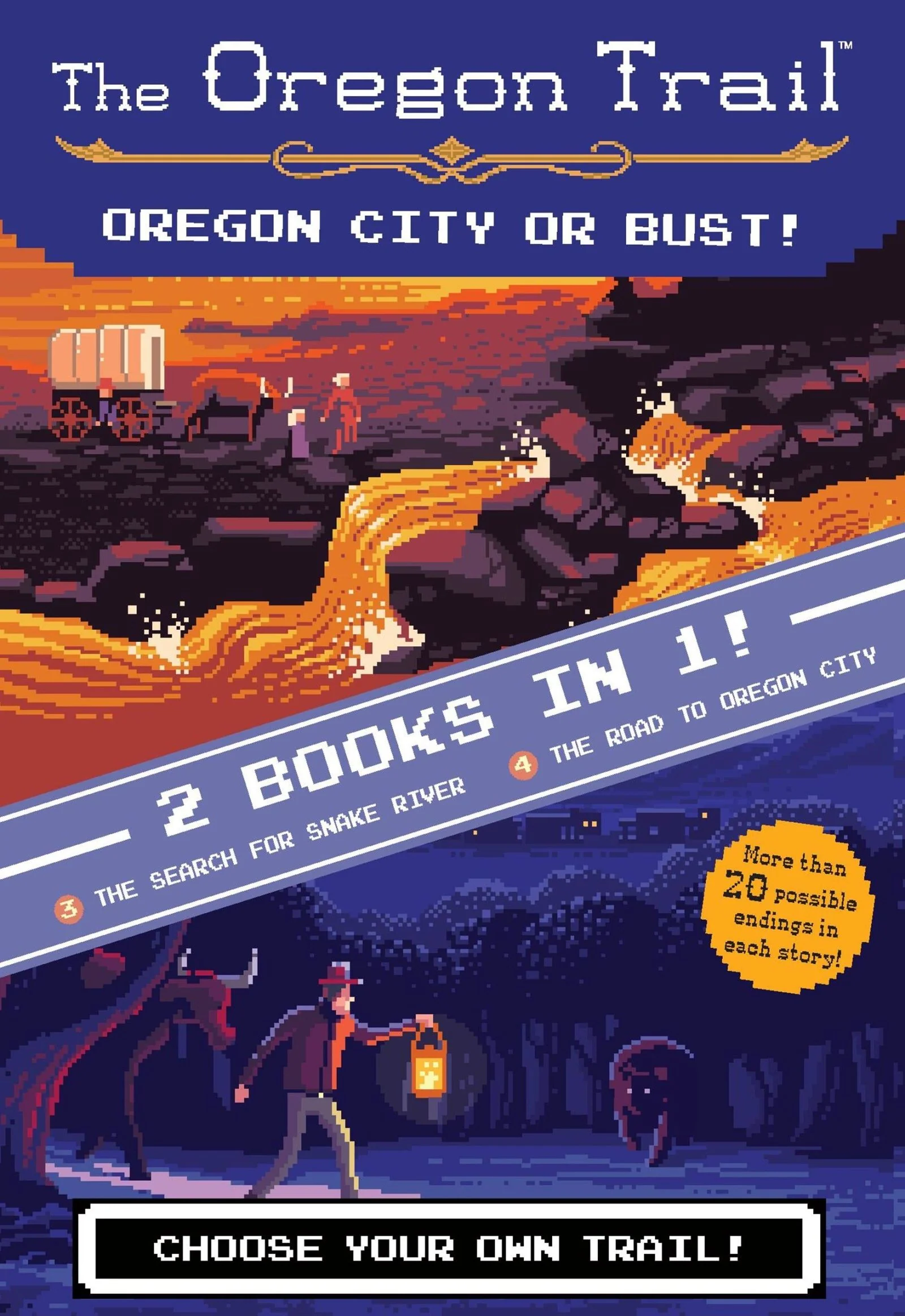 The Oregon Trail: Oregon City or Bust! (Two Books in One) - Image 3