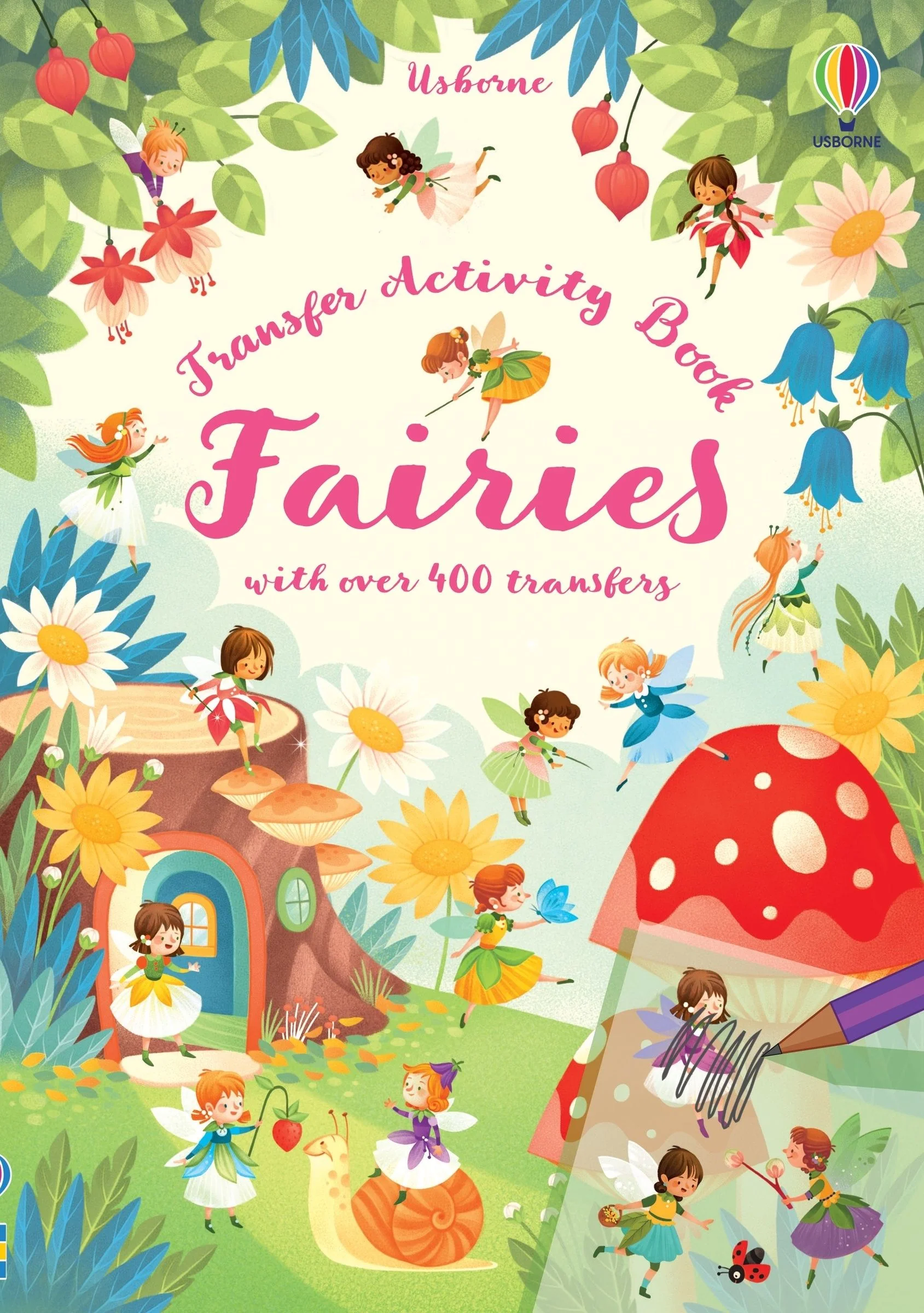Transfer Activity Book Fairies - Image 2