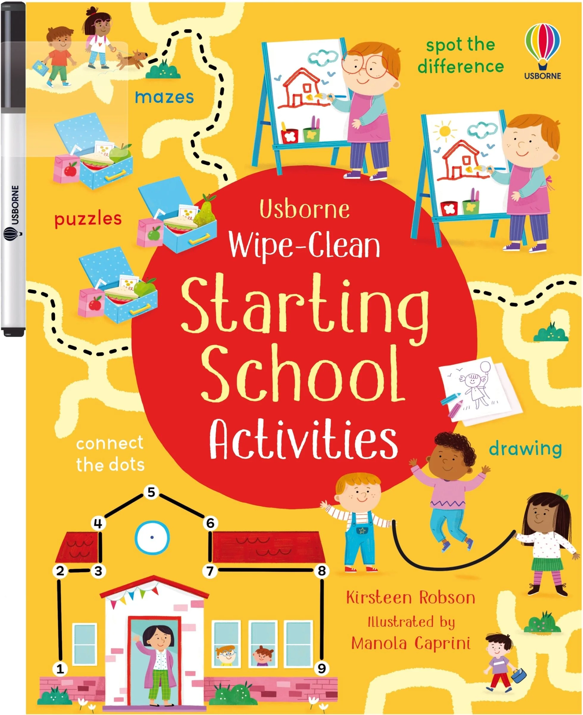 Wipe-Clean Starting School Activities - Image 2